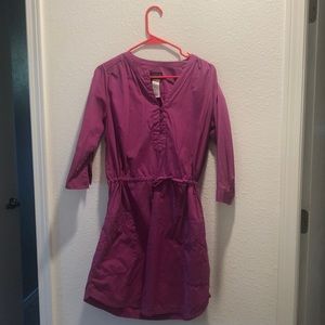 Patagonia hiking dress tunic fushia